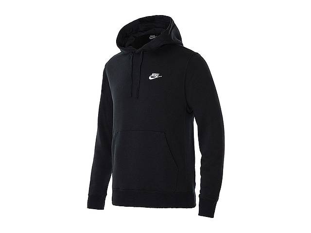 Мужское Худи Nike CLUB HOODIE PO BB Черный L (7dBV2654-010 L)