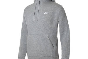 Мужское Худи Nike CLUB HOODIE PO BB Серый L (7dBV2654-063 L)