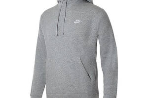 Мужское Худи Nike CLUB HOODIE PO BB Серый XL (7dBV2654-063 XL)