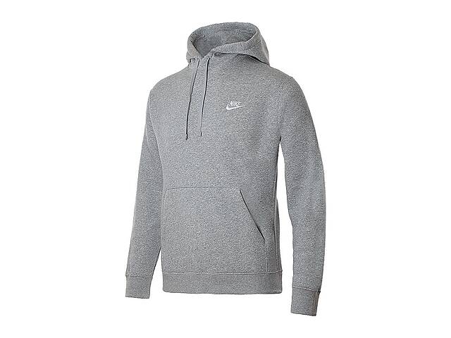 Мужское Худи Nike CLUB HOODIE PO BB Серый XL (7dBV2654-063 XL)