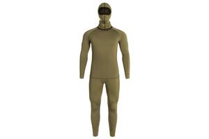 Мужское Термобелье Тактическое Greg Tactic Thermo Tcs01 Khaki - Комплект XL