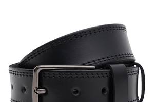 Мужской кожаный ремень Borsa Leather 115v1fx63-black