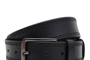 Мужской кожаный ремень Borsa Leather 115v1fx69-black