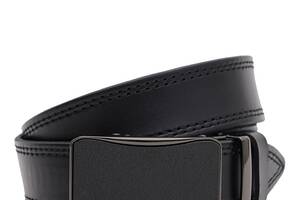 Мужской кожаный ремень Borsa Leather 115v1genav21-black