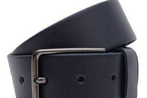 Мужской кожаный ремень Borsa Leather 125v1fx65-navy синий