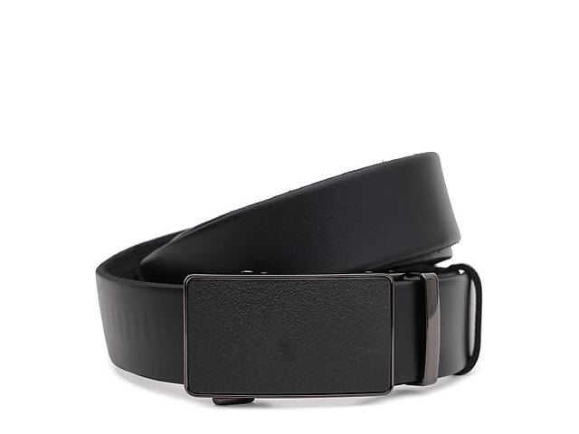 Мужской кожаный ремень Borsa Leather 125v1genav17-black