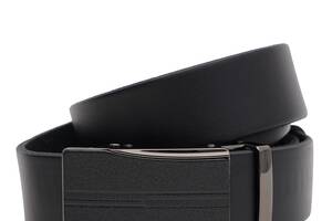 Мужской кожаный ремень Borsa Leather 125v1genav22-black