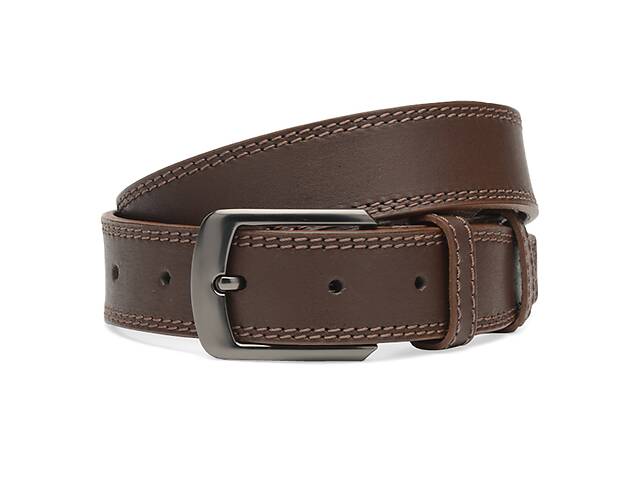 Мужской кожаный ремень Borsa Leather Cv1mb16-115 коричневый