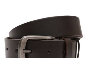 Мужской кожаный ремень Borsa Leather V1115FX03-brown