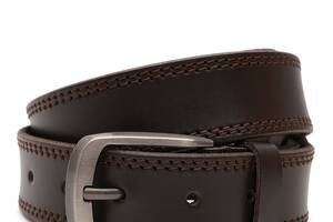 Мужской кожаный ремень Borsa Leather V1115FX04-brown
