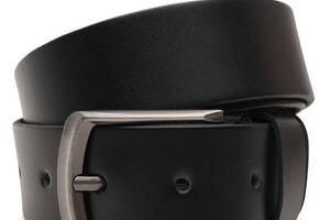Мужской кожаный ремень Borsa Leather V1115FX19-black