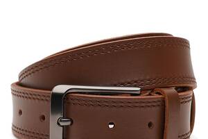 Мужской кожаный ремень Borsa Leather V1115FX47-brown