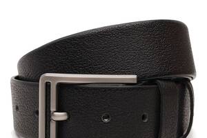 Мужской кожаный ремень Borsa Leather V1125DPL01-black