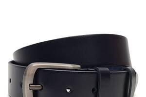 Мужской кожаный ремень Borsa Leather V1125FX05-navy синий