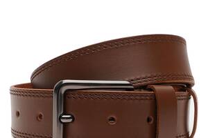 Мужской кожаный ремень Borsa Leather V1125FX51-brown