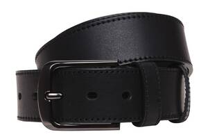 Мужской кожаный ремень Borsa Leather v1mb1a черный