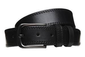 Мужской кожаный ремень Borsa Leather v1n-gen35R-115x2 черный