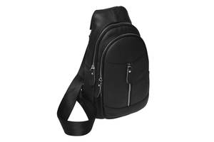 Мужской кожаный рюкзак Borsa Leather K1318-black