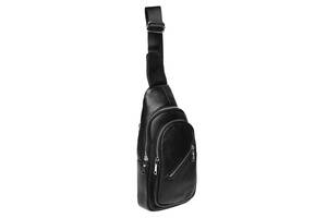 Мужской кожаный рюкзак Borsa Leather k16603-black