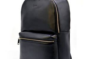 Мужской кожаный рюкзак Tarwa TA-4445-4lx Черный