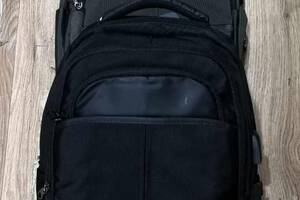 Мужской повседневный городской рюкзак Lead Fas / LeadFas с отделом под ноутбук и USB