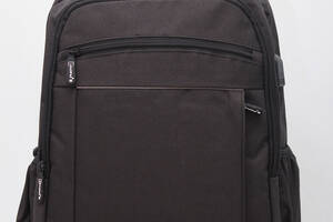 Мужской повседневный городской рюкзак Lead Fas / LeadFas с отделом под ноутбук и USB