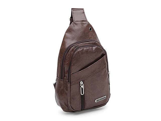 Мужской рюкзак через плечо Monsen C1920br-brown