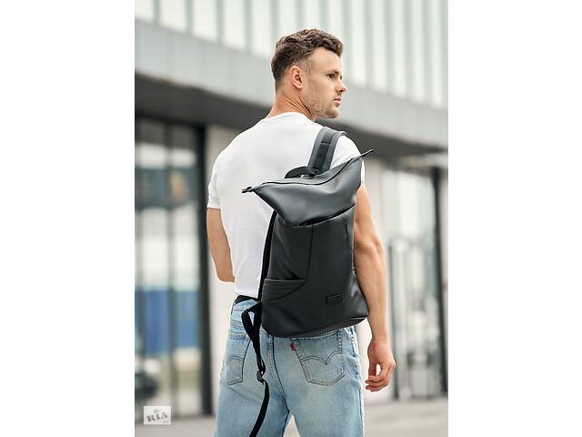 Мужской рюкзак ролл Sambag RollTop X черный (24320001m)