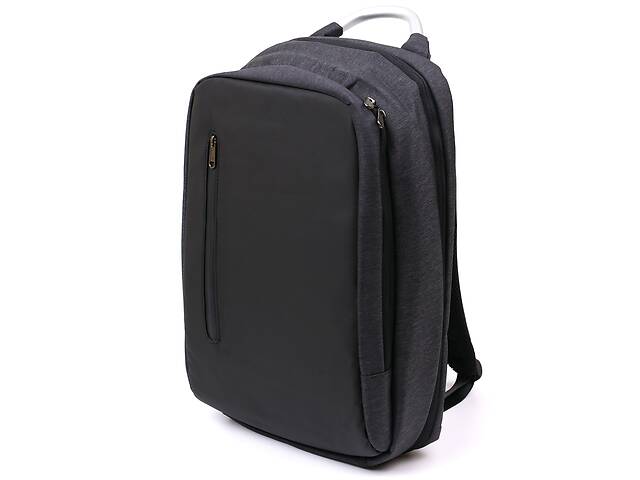 Мужской рюкзак из текстиля Vintage 20490 Черный