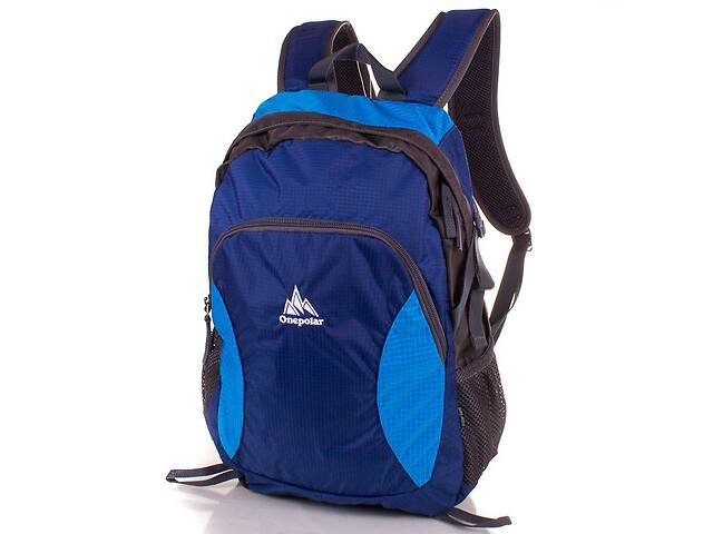 Мужской спортивный рюкзак Onepolar W1798-blue 30х43х14 см Синий 000132138