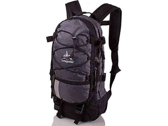 Мужской спортивный рюкзак Onepolar W910-grey 22х40х7 см Серый 000132638