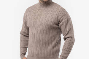 Мужской свитер XL бежевый LAGODOMEE ЦБ-00224085