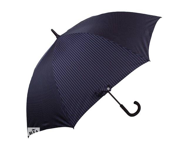 Чоловічий парасолька-тростина напівавтомат (FULG451-City-Stripe-Navy) 117 см Fulton Синій (2000001292525)