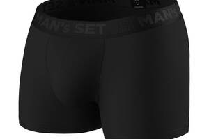 Мужские анатомические боксеры Intimate 2.1 Black Series чёрный MAN's SET XL