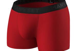 Мужские анатомические боксеры Intimate 2.1 Black Series красный MAN's SET XL