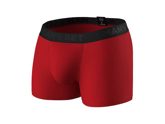 Мужские анатомические боксеры Intimate 2.1 Black Series красный MAN's SET XL