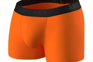 Мужские анатомические боксеры Intimate 2.1 Black Series оранжевый MAN's SET XL