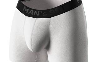 Мужские анатомические боксеры Intimate Black Series белый MAN's SET XL