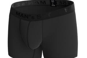 Мужские анатомические боксеры Intimate Black Series чёрный MAN's SET S