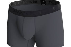 Мужские анатомические боксеры Intimate Black Series графитовый MAN's SET M