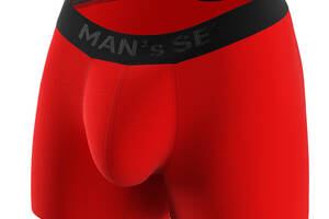Мужские анатомические боксеры Intimate Black Series красный MAN's SET 2XL