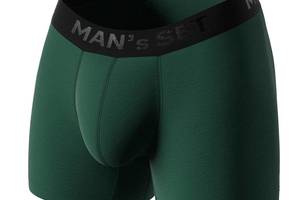Мужские анатомические боксеры Intimate Black Series темно-зеленый MAN's SET M