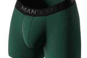 Мужские анатомические боксеры Intimate Black Series темно-зеленый MAN's SET XL