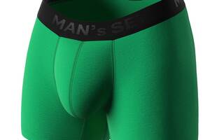 Мужские анатомические боксеры Intimate Black Series зелёный MAN's SET 3XL