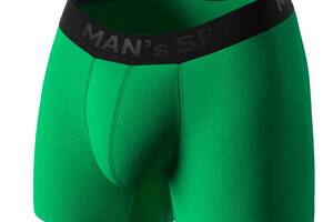 Мужские анатомические боксеры Intimate Black Series зелёный MAN's SET S