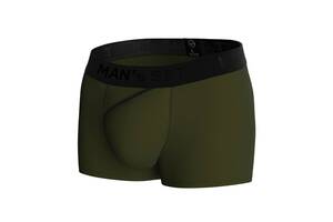 Мужские анатомические боксеры из хлопка Anatomic Classic 2.0 Black Series хаки MAN's SET 3XL