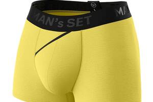 Мужские анатомические боксеры из хлопка Anatomic Classic 2.0 Black Series желтый MAN's SET M