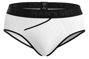 Мужские анатомические брифы Anatomic Briefs 2.0 Black Series белый MAN's SET XL