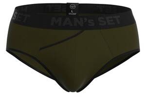 Мужские анатомические брифы Anatomic Briefs 2.0 Black Series хаки MAN's SET 3XL