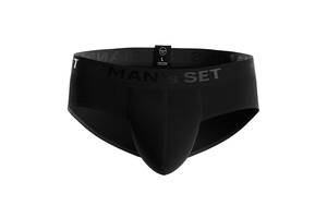 Мужские анатомические слипы из хлопка Anatomic Slips Black Series чёрный MAN's SET XL